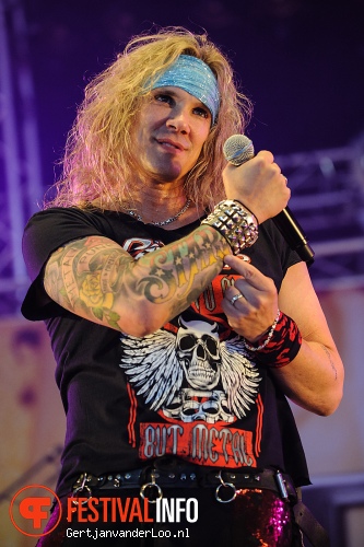 Steel Panther op Fortarock 2012 foto