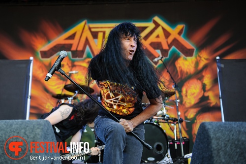 Anthrax op Fortarock 2012 foto