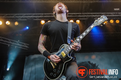 Trivium op Fortarock 2012 foto