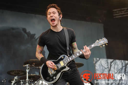 Trivium op Fortarock 2012 foto