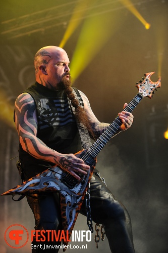 Slayer op Fortarock 2012 foto