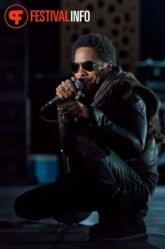 Lenny Kravitz op Mawazine 2012 foto