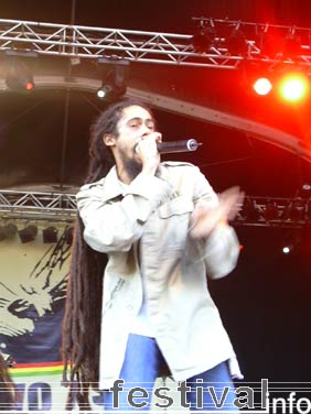 Damian 'Jr Gong' Marley op Two 7's Splash foto