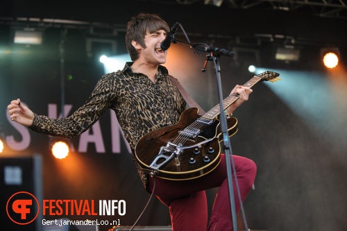 Miles Kane op Indian Summer 2012 foto