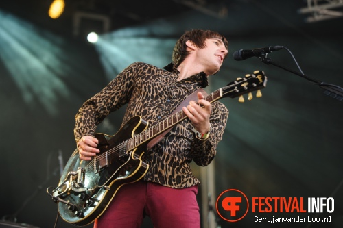 Miles Kane op Indian Summer 2012 foto