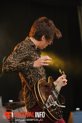 Miles Kane op Indian Summer 2012 foto