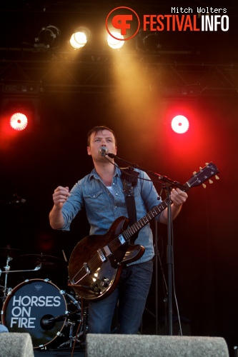 Horses On Fire op Beeckestijn Pop 2012 foto