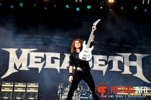 Megadeth op Graspop Metal Meeting 2012 foto