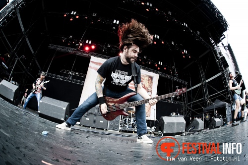 Killswitch Engage op Graspop Metal Meeting 2012 foto