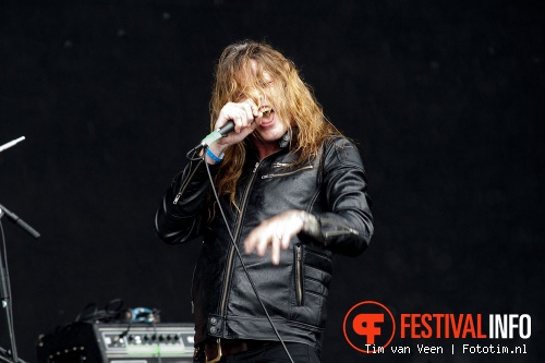 Sebastian Bach op Graspop Metal Meeting 2012 foto