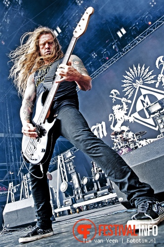 Machine Head op Graspop Metal Meeting 2012 foto
