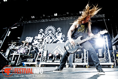 Machine Head op Graspop Metal Meeting 2012 foto