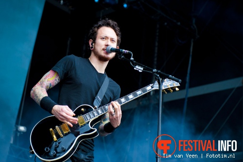 Trivium op Graspop Metal Meeting 2012 foto