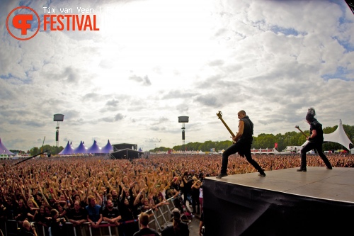 Trivium op Graspop Metal Meeting 2012 foto