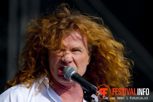 Megadeth op Graspop Metal Meeting 2012 foto