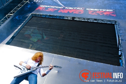 Megadeth op Graspop Metal Meeting 2012 foto