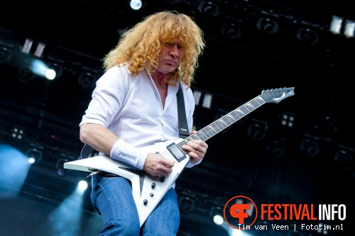 Megadeth op Graspop Metal Meeting 2012 foto