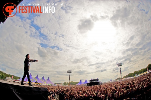 Trivium op Graspop Metal Meeting 2012 foto