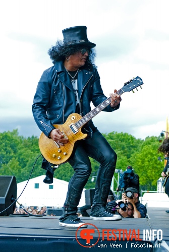 Slash op Graspop Metal Meeting 2012 foto