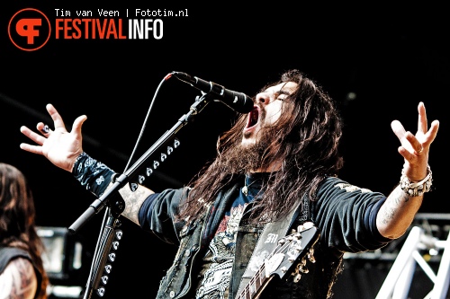 Machine Head op Graspop Metal Meeting 2012 foto