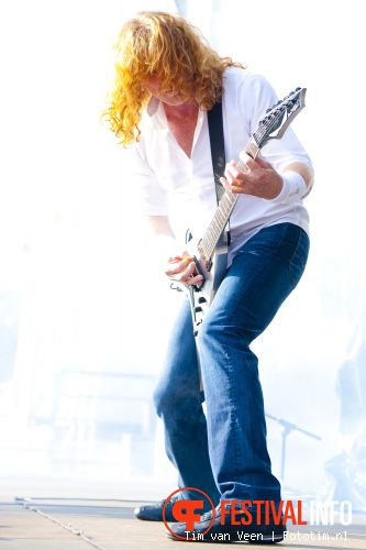 Megadeth op Graspop Metal Meeting 2012 foto