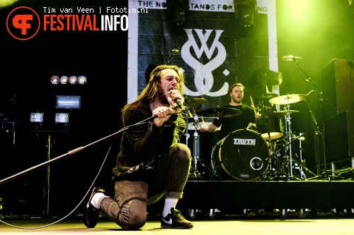 While She Sleeps op Graspop Metal Meeting 2012 foto