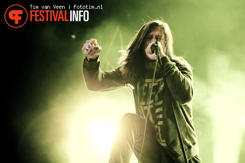 While She Sleeps op Graspop Metal Meeting 2012 foto