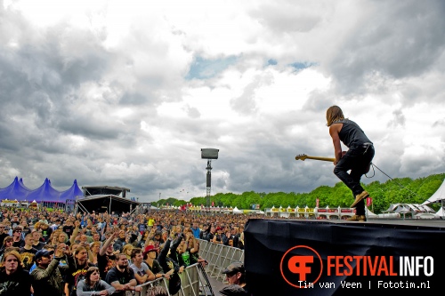 Tracer op Graspop Metal Meeting 2012 foto