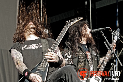 Machine Head op Graspop Metal Meeting 2012 foto