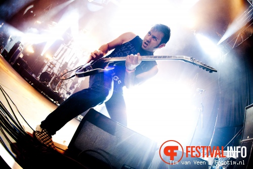 Unearth op Graspop Metal Meeting 2012 foto