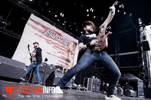 Killswitch Engage op Graspop Metal Meeting 2012 foto