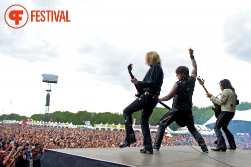 Thin Lizzy op Graspop Metal Meeting 2012 foto