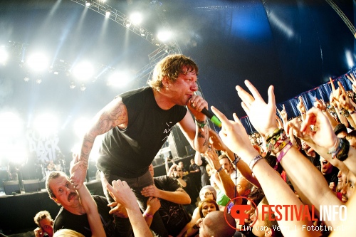 Comeback Kid op Graspop Metal Meeting 2012 foto