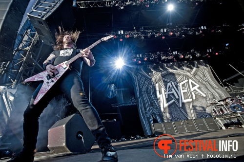 Slayer op Graspop Metal Meeting 2012 foto