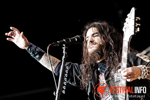 Machine Head op Graspop Metal Meeting 2012 foto