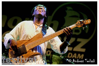 Richard Bona op North Sea Jazz 2006 foto