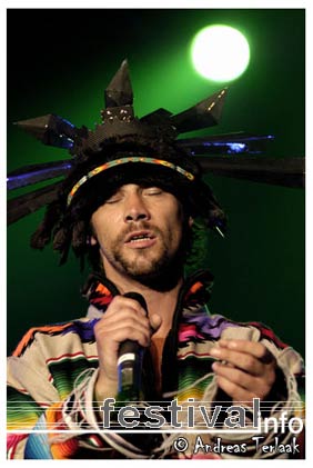 Jamiroquai op North Sea Jazz 2006 foto