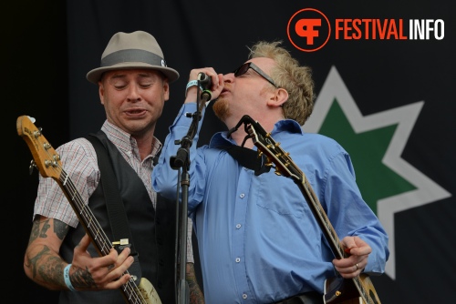 Flogging Molly op Rockin Park 2012 foto