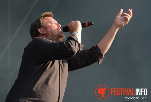 Elbow op Rockin Park 2012 foto