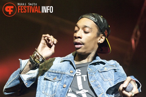 Wiz Khalifa op Eurockéennes 2012 foto