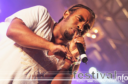 Pharoahe Monch op Dour 2006 foto