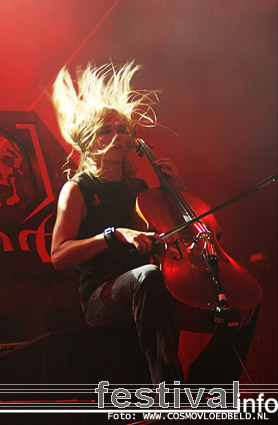 Apocalyptica op Dour 2006 foto