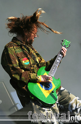 Foto Soulfly op Dour 2006