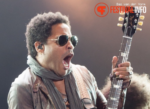 Lenny Kravitz op Bospop 2012 foto