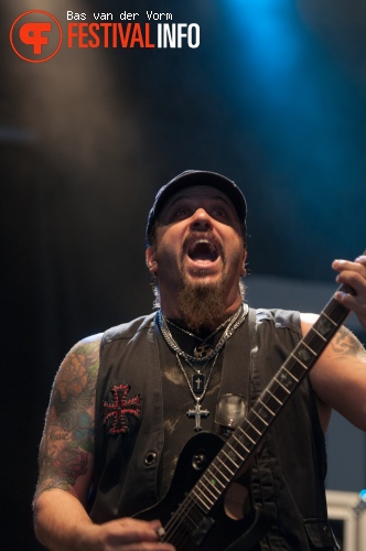 Adrenaline Mob op Bospop 2012 foto