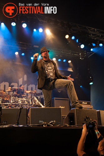 Adrenaline Mob op Bospop 2012 foto