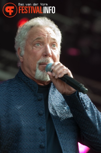 Tom Jones op Bospop 2012 foto