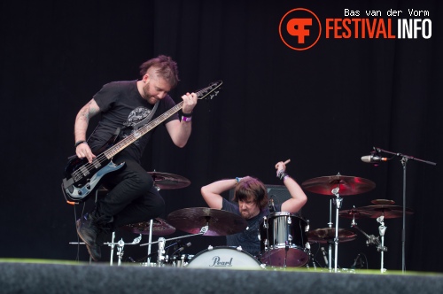 Seether op Bospop 2012 foto