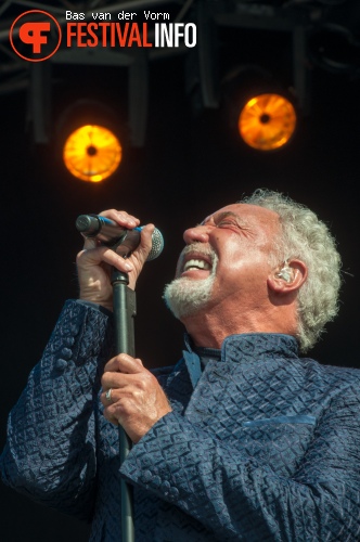 Tom Jones op Bospop 2012 foto