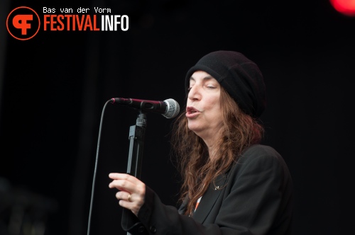 Patti Smith op Bospop 2012 foto